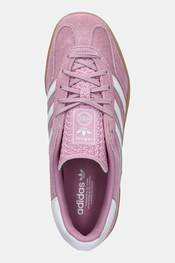 adidas Originals sneakers din piele întoarsă Gazelle Indoor violet JS1395