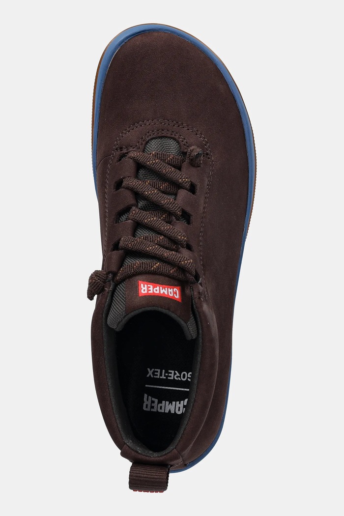 Camper sneakersy nubukowe Peu Pista GM brązowy K400481.026