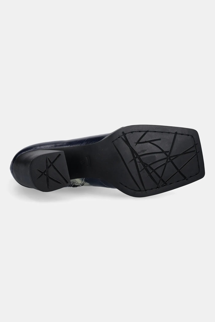 Camper botki skórzane Karole K400831.001 niebieski