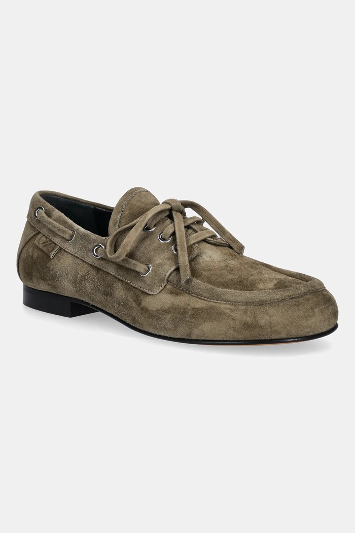 Mokasini iz semiša Proenza Schouler Deck Semiš zelena SH253057.G005FC.302