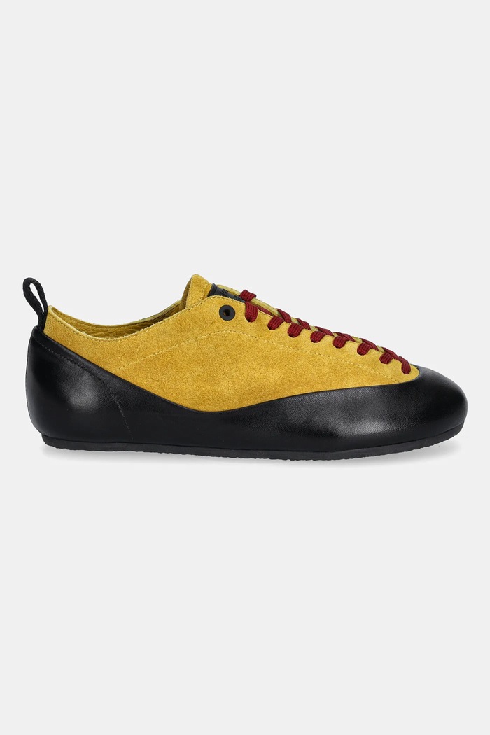 Proenza Schouler sneakersy zamszowe Arcadia SH253071.C004FR.310 żółty AW25