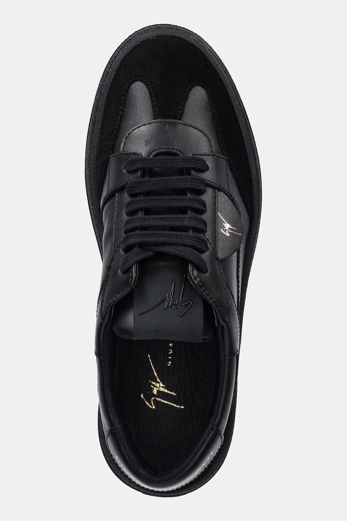 Giuseppe Zanotti sneakersy skórzane GZ/94 czarny RW50004.002