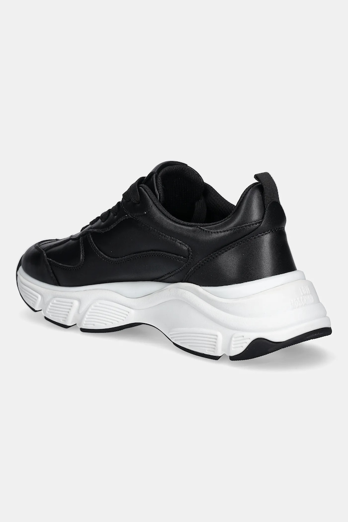 Παπούτσια Δερμάτινα sneakers Love Moschino JA15246G1NIA0000 μαύρο