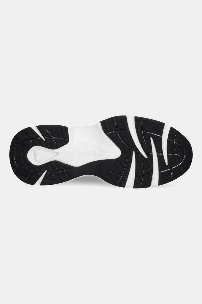 Δερμάτινα sneakers Love Moschino JA15246G1NIA0000 μαύρο