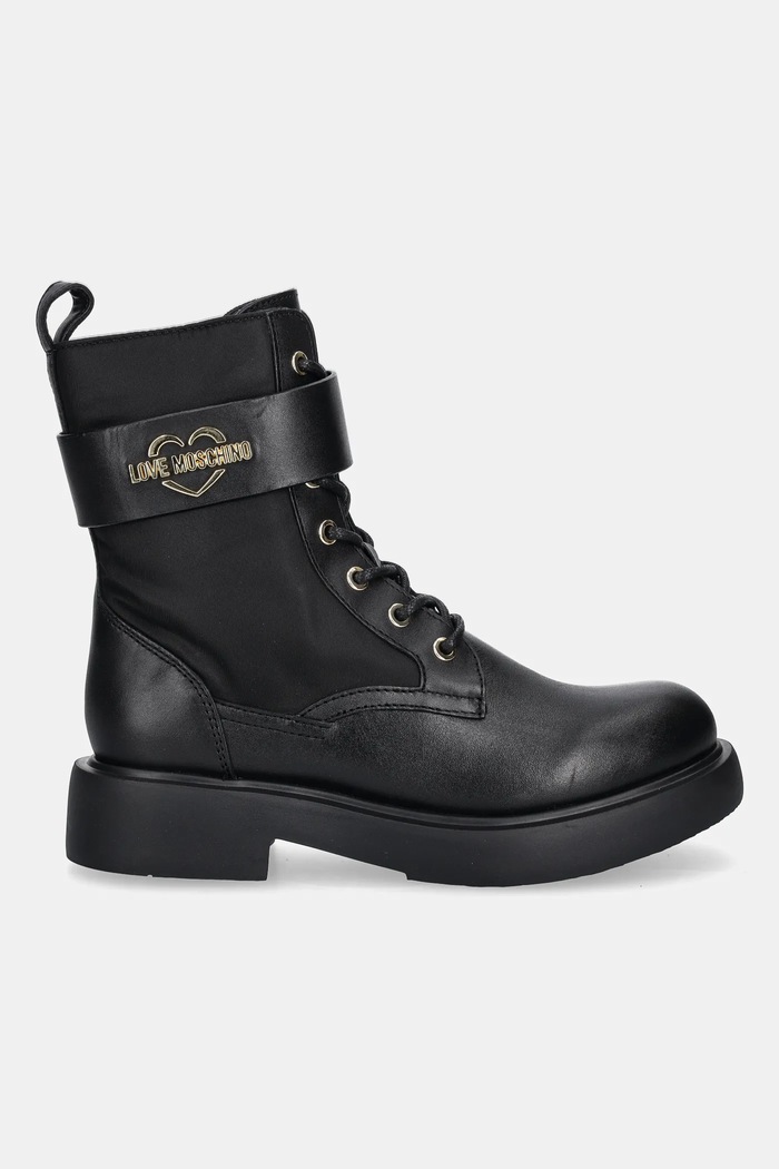 Love Moschino botki JA24024G1NIN100A czarny AW25