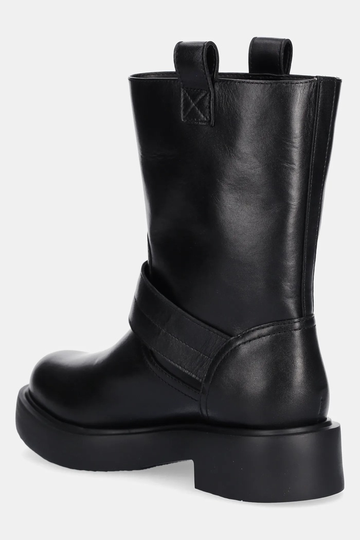 Obuwie Love Moschino botki skórzane JA24064G1NIA000A czarny