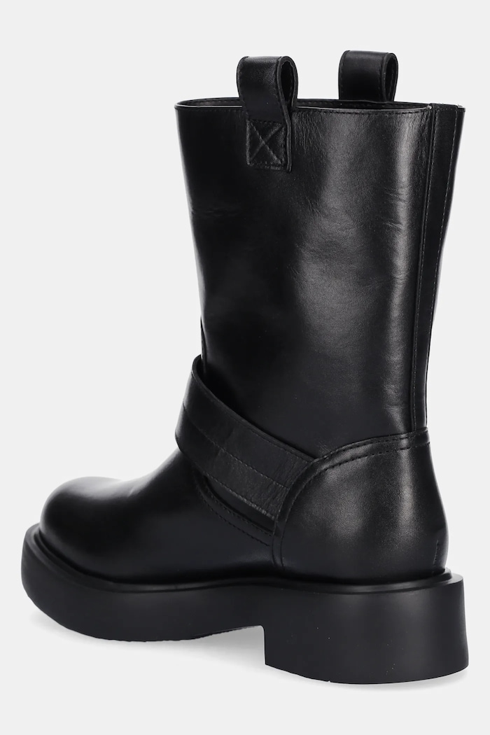 Obuwie Love Moschino botki skórzane JA24064G1NIA000A czarny