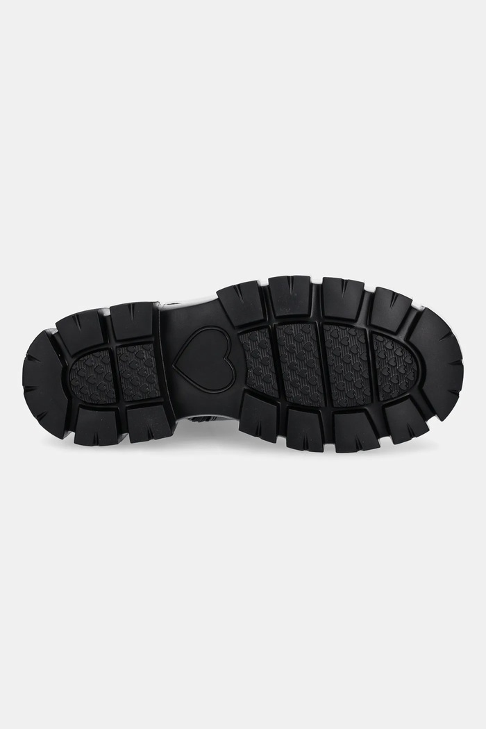 Kožené členkové topánky Love Moschino JA24095G1NIA0000 čierna