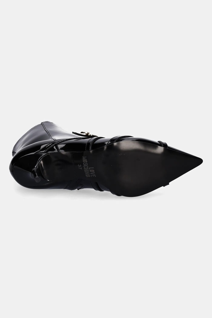 Кожени боти Love Moschino JA21047G1NIH0000 черен