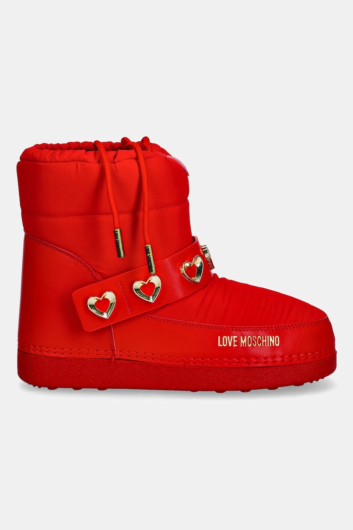 Love Moschino cizme de iarnă JA24182G1NISD50A rosu AW25