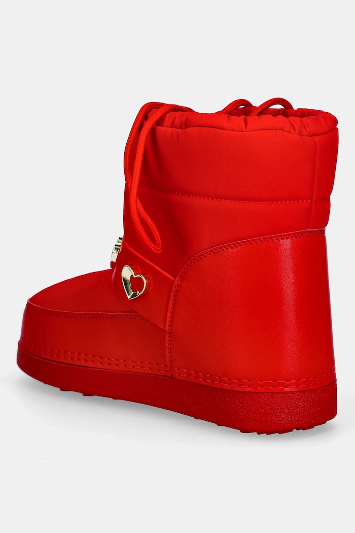 Încălțăminte Love Moschino cizme de iarnă JA24182G1NISD50A rosu