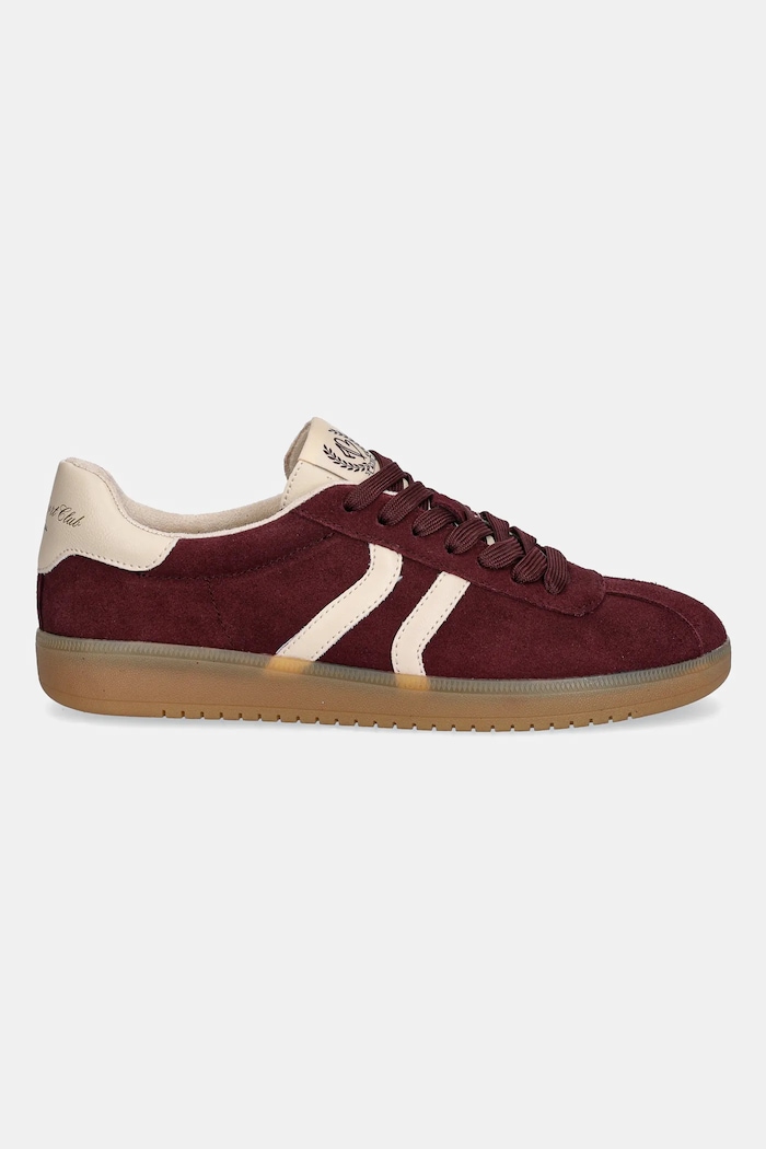 Încălțăminte Aldo sneakers din piele intoarsă CHICSNEAKER 14053633.CHICSNEAKER burgundia