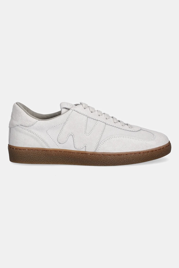 Semišové tenisky MSGM 3941MDS021.996.2 sivá AW25