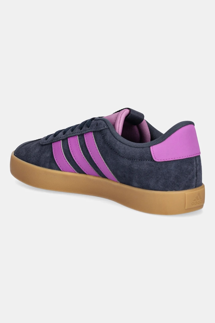 Boty Semišové tenisky adidas Vl Court 3.0 JR0953 námořnická modř