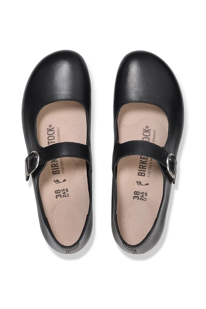 Obuća Kožne balerinke Birkenstock Santa Clarita 1030709. crna
