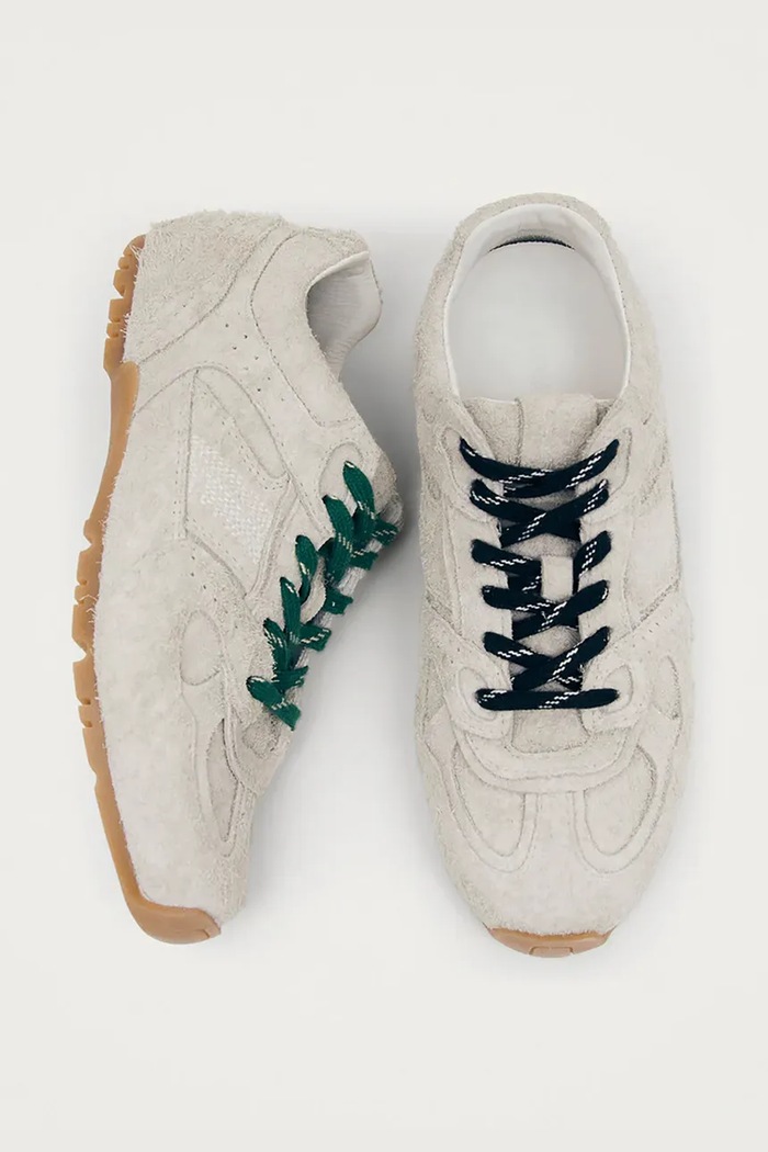 Alohas sneakers din piele întoarsă S100991-02 gri S100991.02