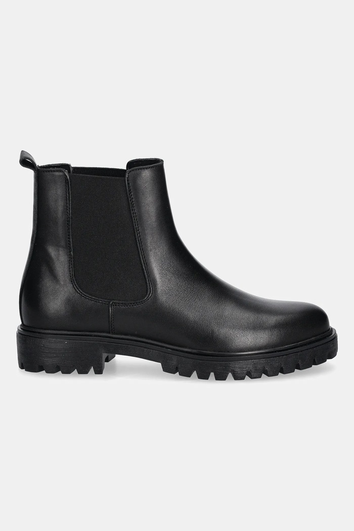Aldo Kožené kotníkové boty Aldo ADALITLAN 13669314.ADALITLAN černá AW25