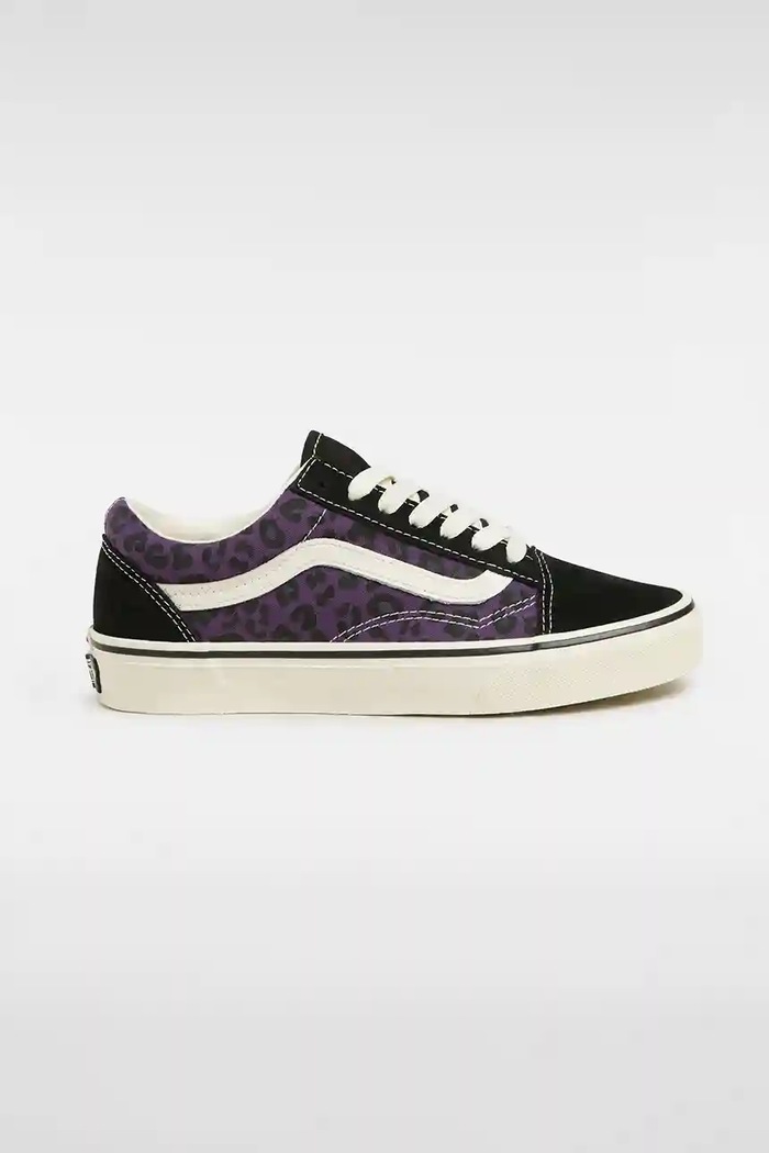 Tenisky Vans Old Skool semišová koža čierna VN000D7Z6N01
