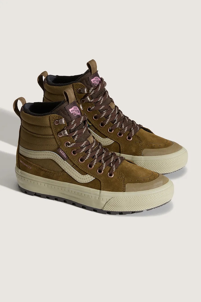 Πάνινα παπούτσια Vans MTE Sk8-Hi Waterproof VN000DAQRPK1 καφέ AW25