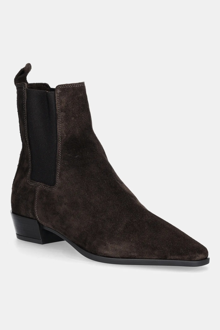 Semišové topánky chelsea Copenhagen semišová koža hnedá CPH294.choco