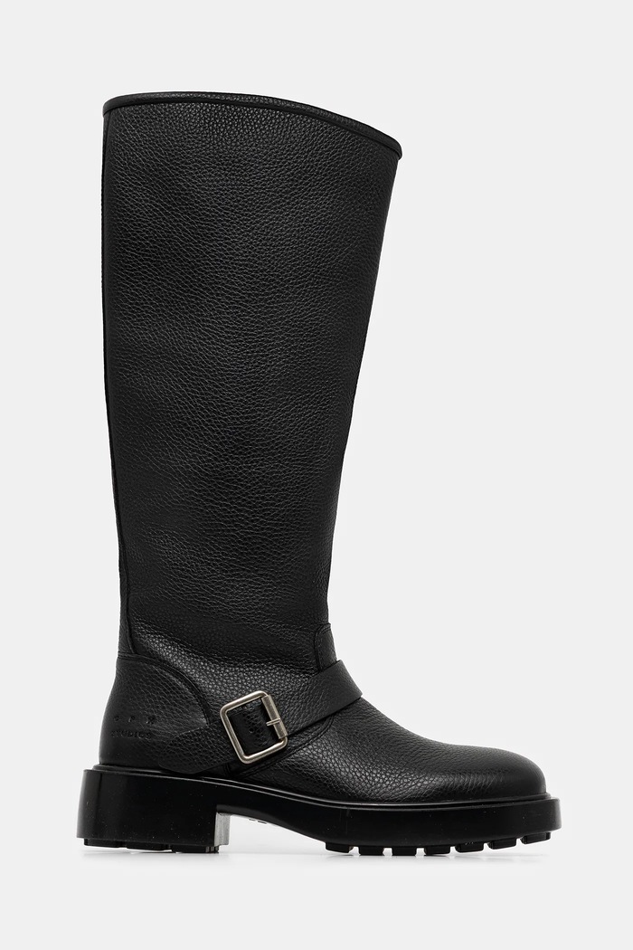 Kožené čižmy Copenhagen CPH441.black čierna AW25