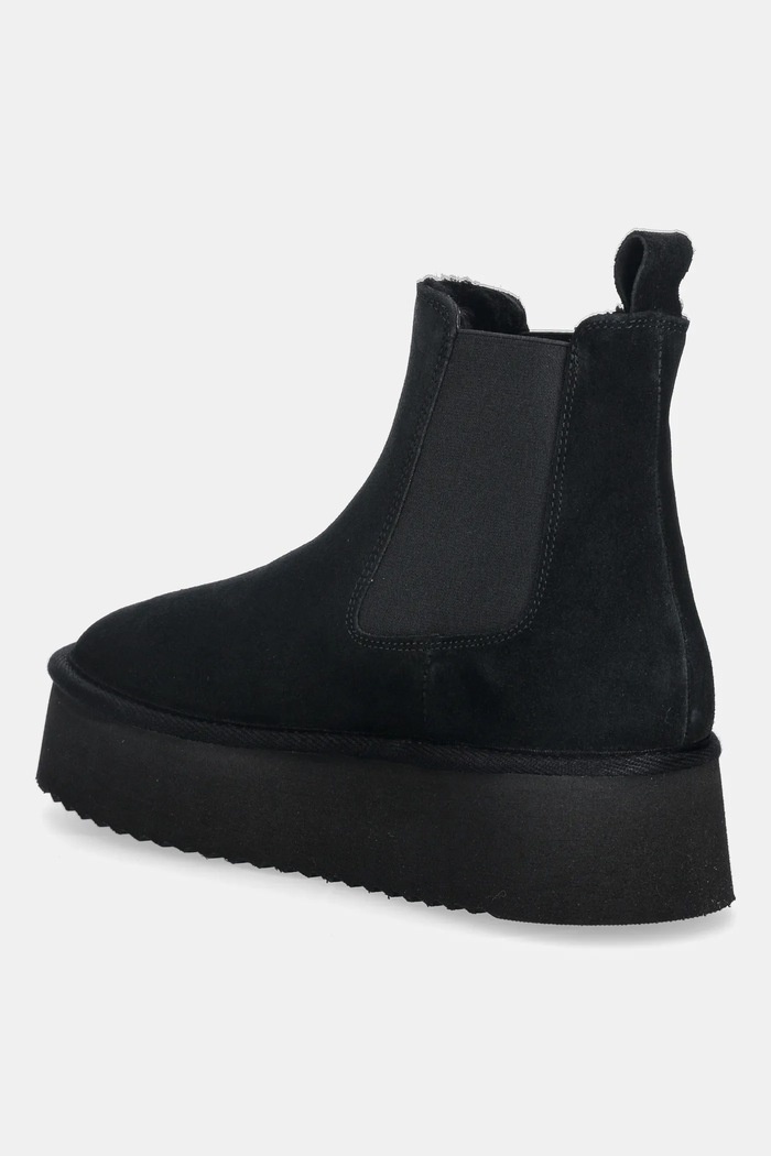 Obuv Semišové snehule Copenhagen CPH259.black čierna