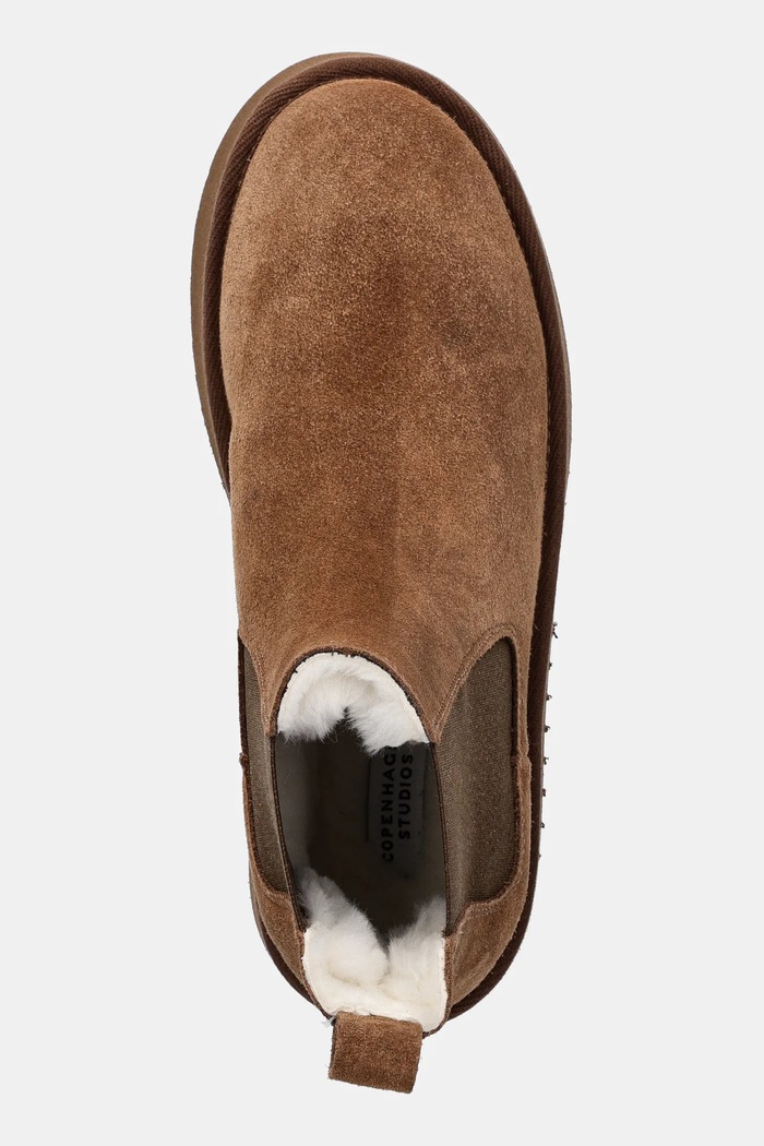 Semišové snehule Copenhagen hnedá CPH259.brown