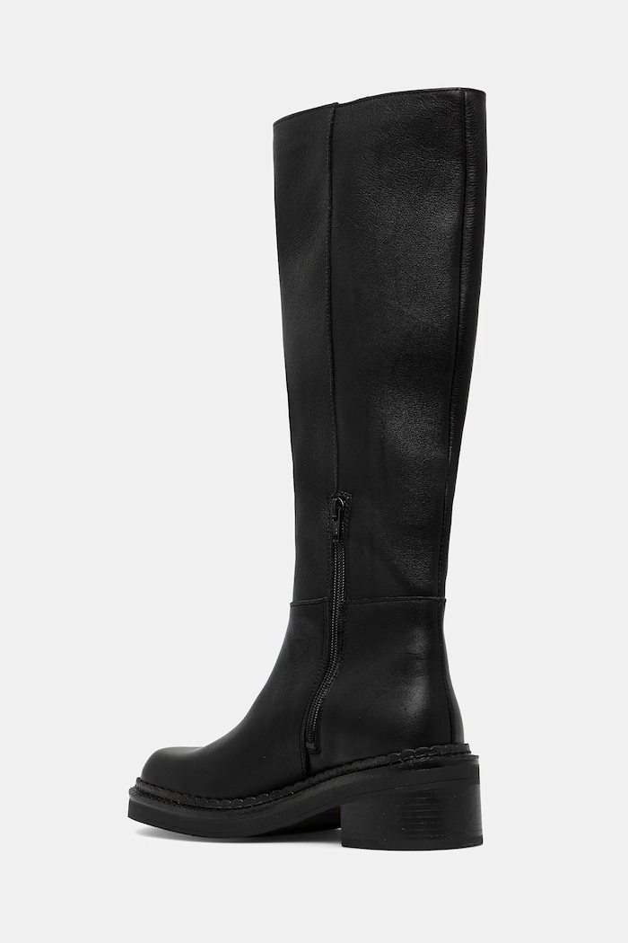 Obuwie Copenhagen kozaki skórzane CPH624.black czarny