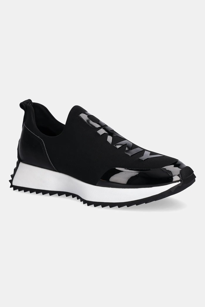 Dkny sneakersy Nallen syntetyczny czarny K1562302.BLK