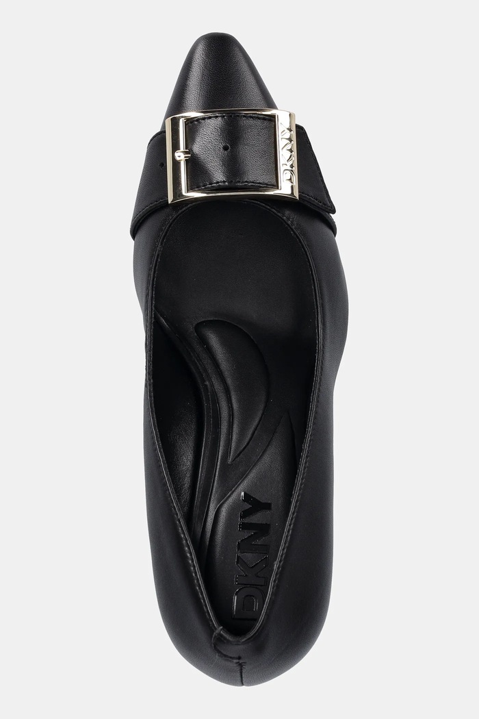 Kožené lodičky Dkny Nashbrook černá K3544717.BLK