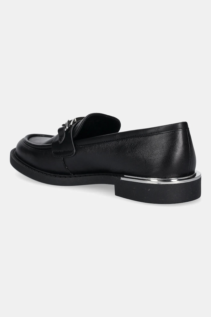 Obuwie DKNY Mokasyny skórzane Radisson K2510414.BLK czarny
