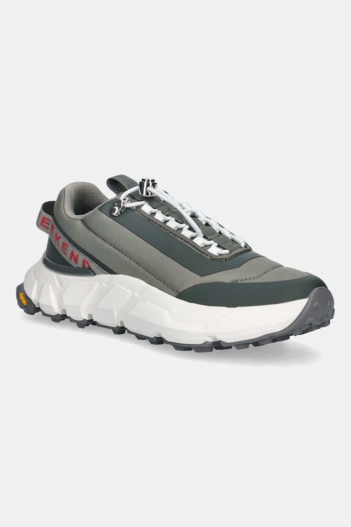 Sneakers Weekend Max Mara Tandem συνθετικό πράσινο 2525766015600.KAKI