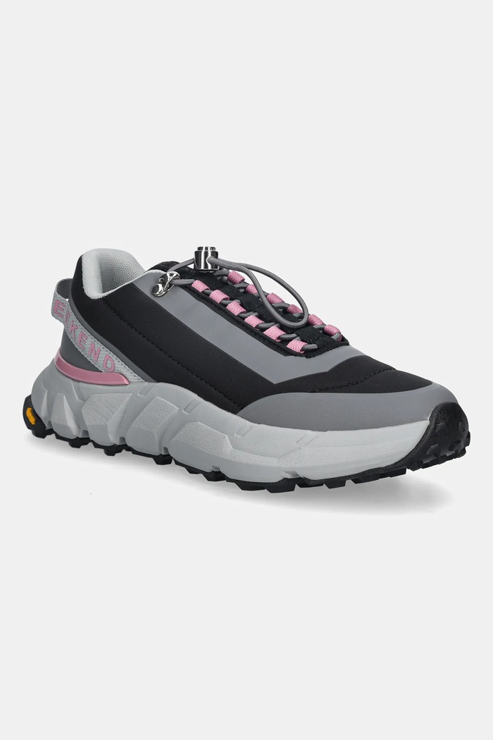 Weekend Max Mara sneakers Tandem textil negru 2525766015600.BLACK