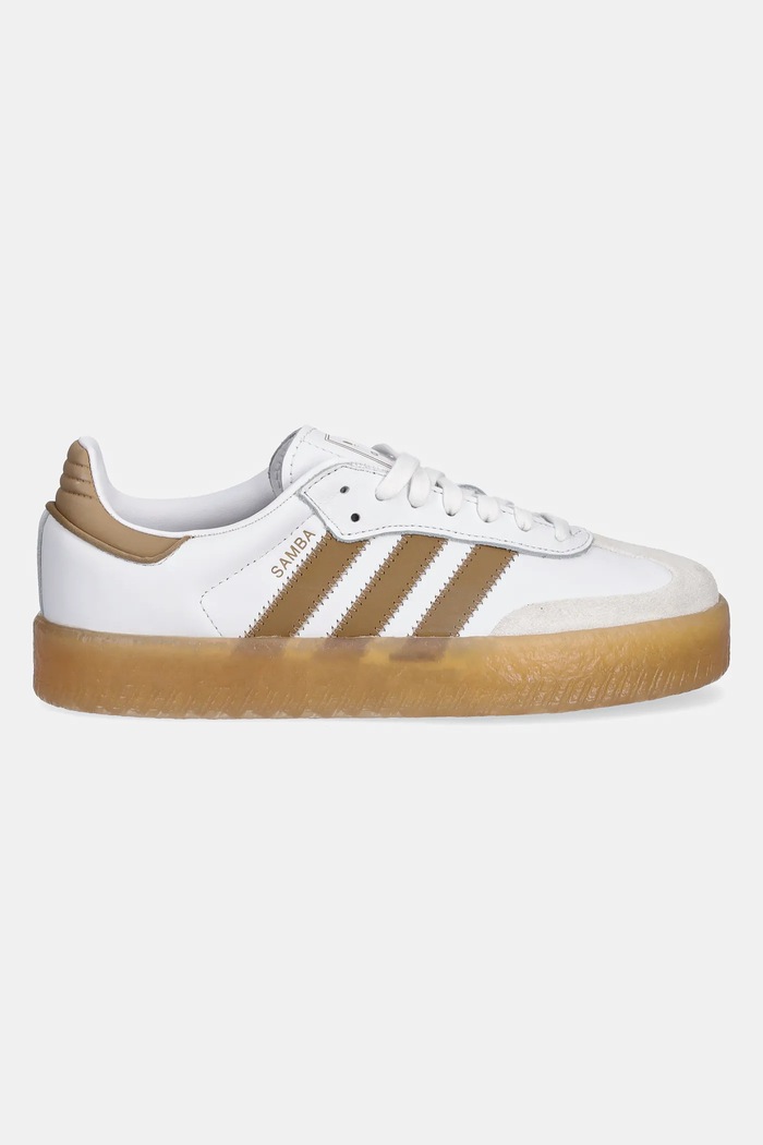 adidas Originals leather sneakers Sambae W JQ0982 white AW25