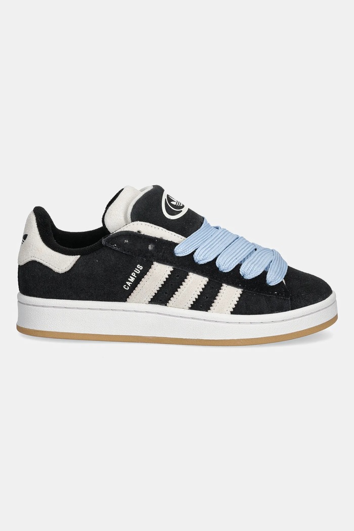 adidas Originals sneakers in camoscio Campus 00S Double W JQ5747 nero AW25