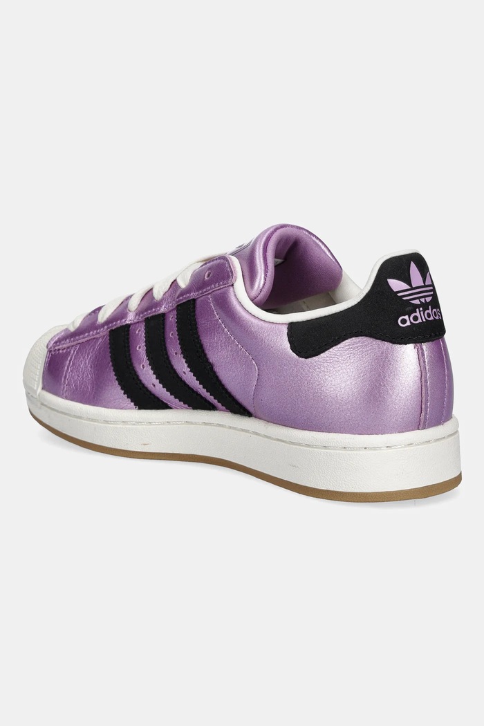 Παπούτσια Δερμάτινα sneakers adidas Originals Superstar II W JS4008 μωβ