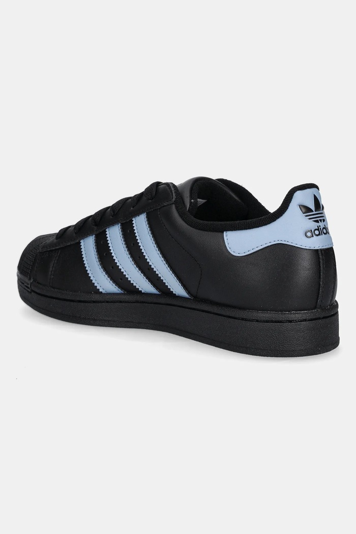 Παπούτσια Δερμάτινα sneakers adidas Originals Superstar II W JS1338 μαύρο