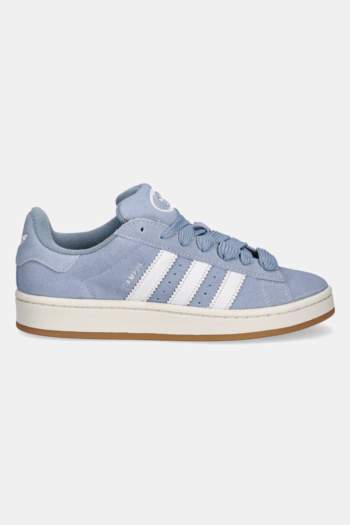 adidas Originals sneakers din piele întoarsă Campus 00S JQ8346 albastru AW25