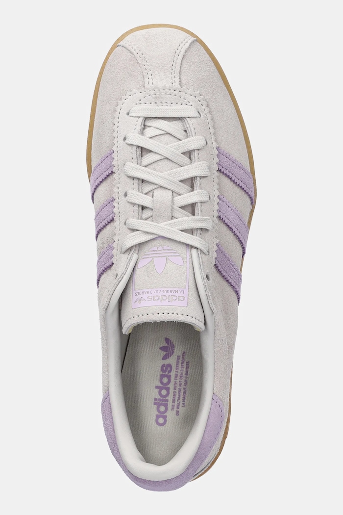 Semišové tenisky adidas Originals Adidas Brmd W šedá JS3975