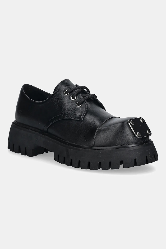 Koi Footwear pantof Gehrman imitatie de piele negru Gehrman