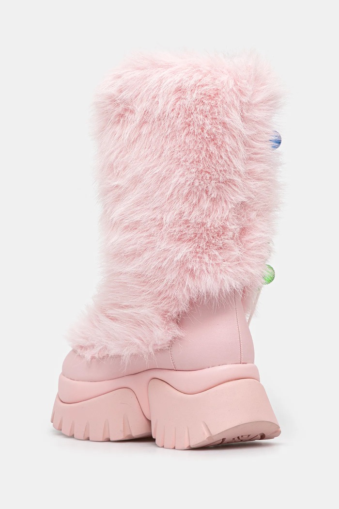 Încălțăminte Koi Footwear cizme de iarnă Hairly Lollipop Hairly.Lollipop roz