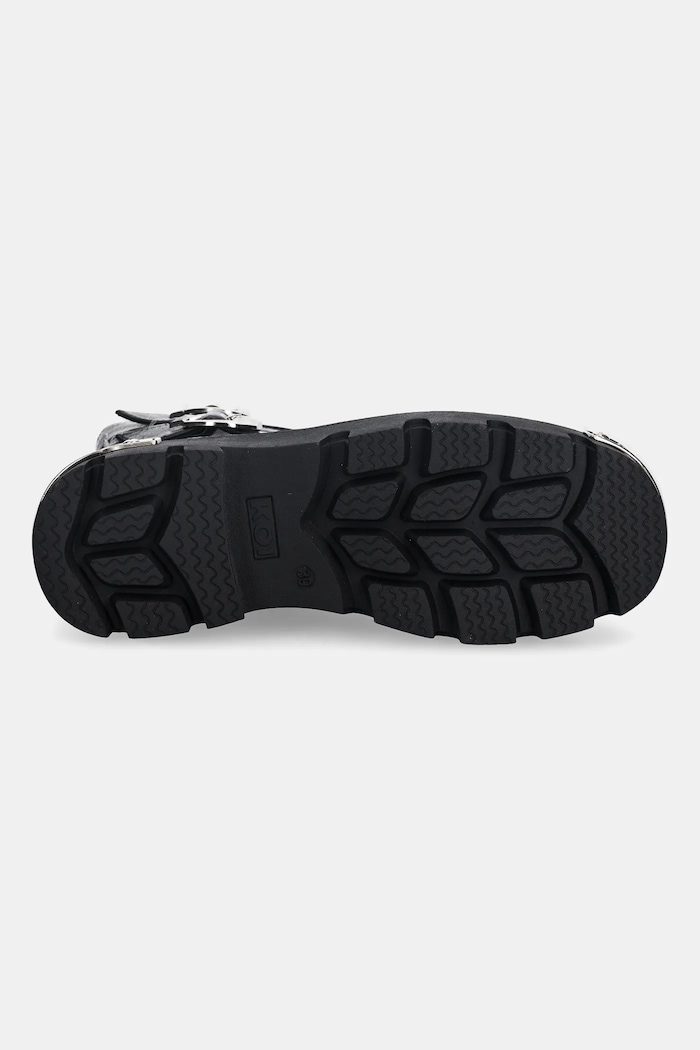 Členkové topánky Koi Footwear Eclipsed Rituals KK24 čierna