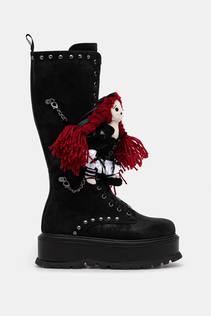 Elegantni škornji Koi Footwear Phantom Emissary Phantom.Emissary črna SS26