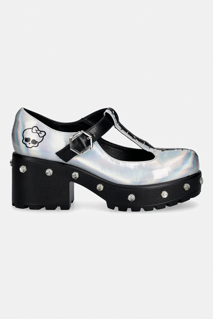 Koi Footwear czółenka x Monster High Sai Mary Jane ND35M srebrny AW25