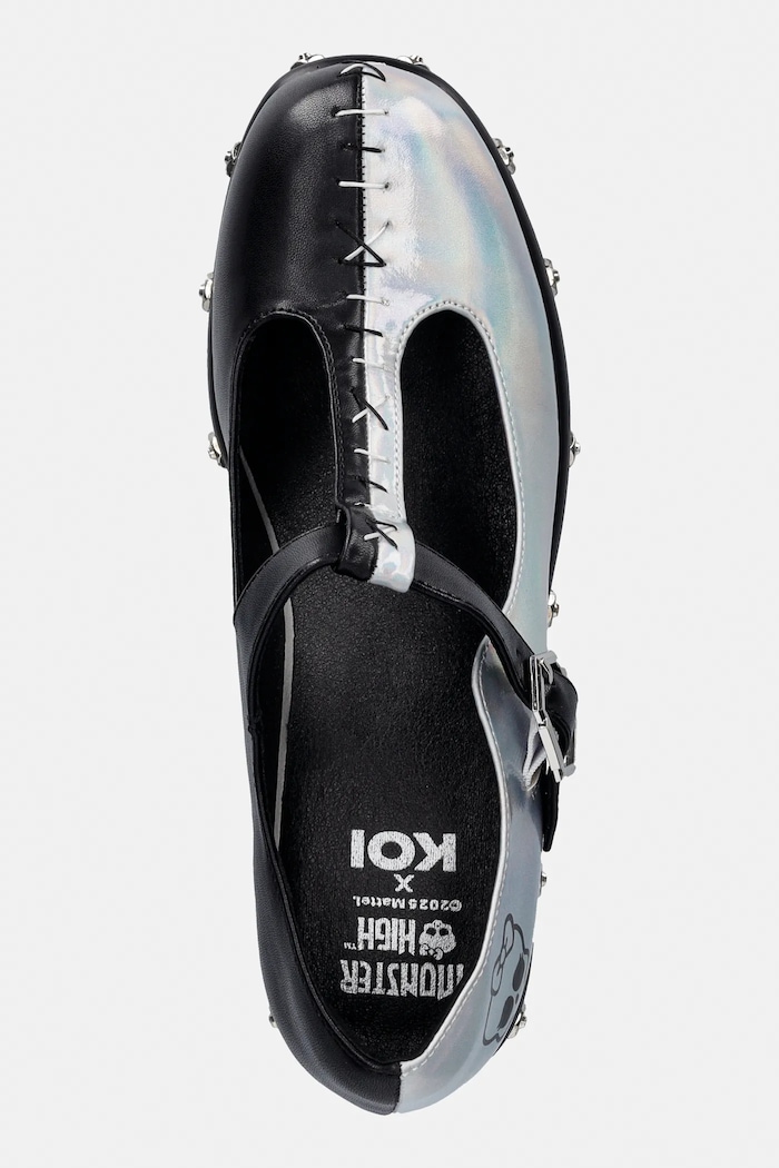Koi Footwear czółenka x Monster High Sai Mary Jane srebrny ND35M