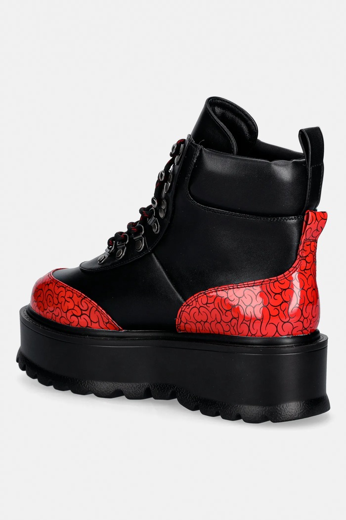 Încălțăminte Koi Footwear botine x Monster High Ghoulia Yelps Ghoulia.Yelps negru