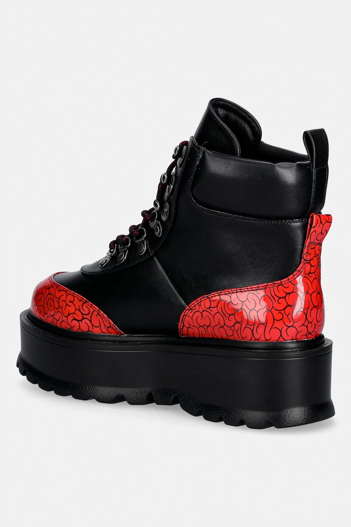 Încălțăminte Koi Footwear botine x Monster High Ghoulia Yelps Ghoulia.Yelps negru