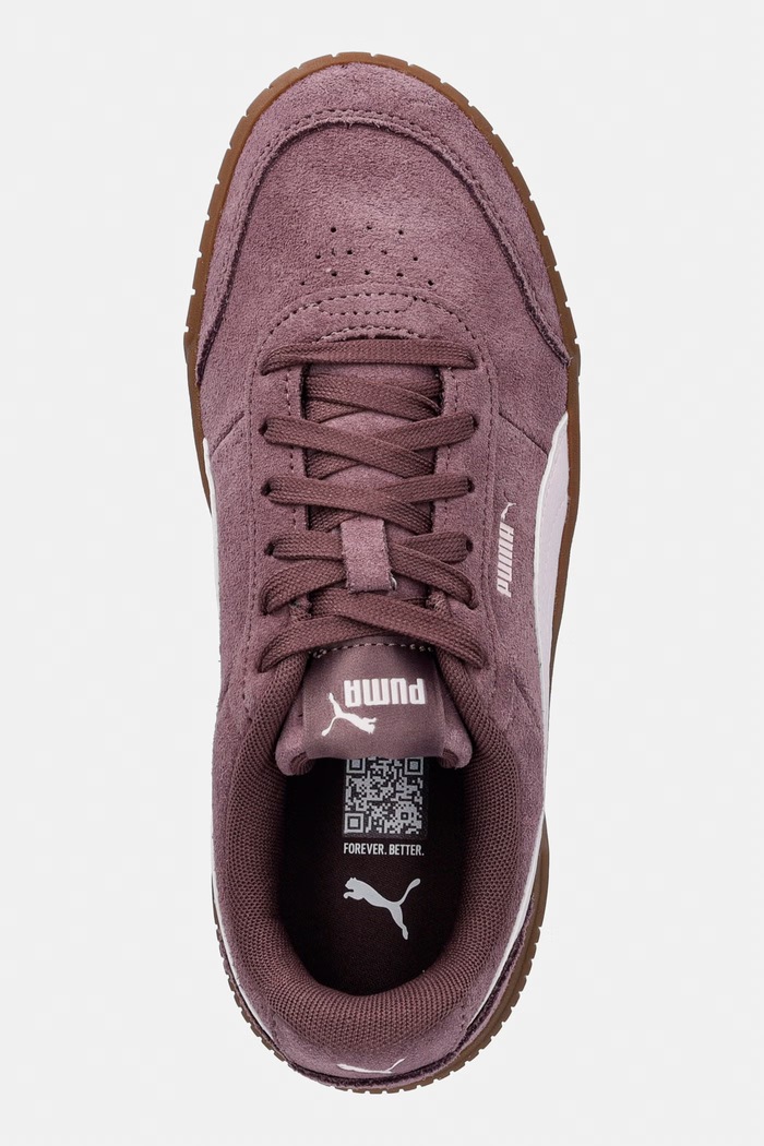Puma Carina Mia SD sneakers γυναικεία σουέτ μωβ 402638