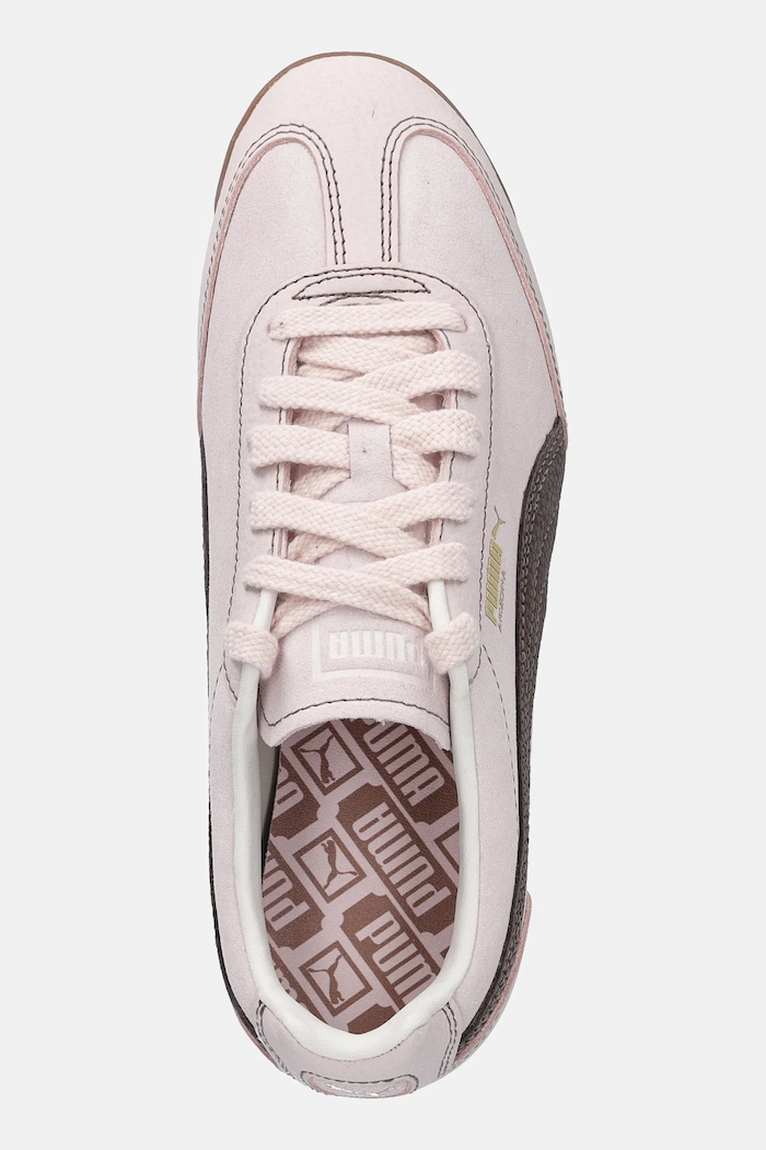 Puma sneakersy zamszowe Arizona Wine Club Wns różowy 403783.