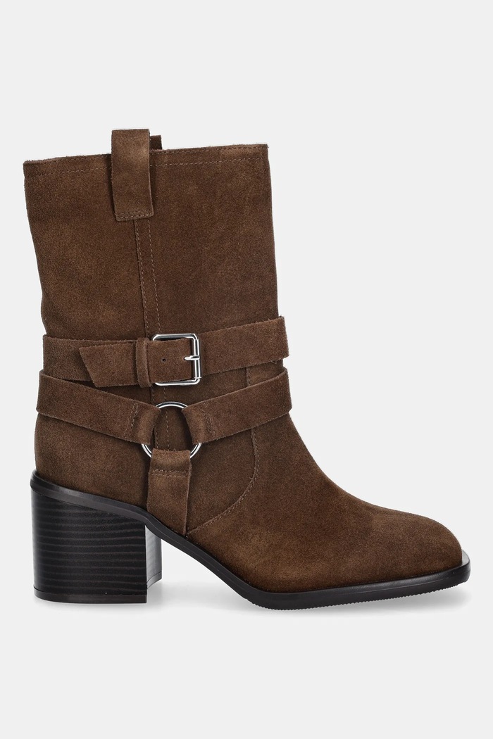 Aldo cizme din piele întoarsă MAGNOLYA 14147001.MAGNOLYA maro AW25